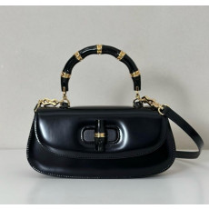 구찌 827750 뱀부 디바 미디엄 포레스트 탑핸들 숄더백