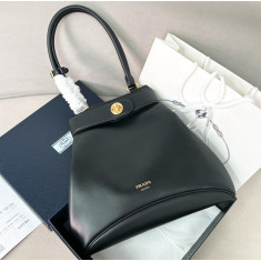 프라다 1BG567 미디움 에뛰드 레더 숄더백