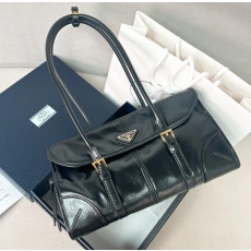 프라다 1BD376 미디움 숄더백