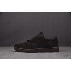 조던 1 트래비스 스캇 레트로 로우 벨벳 브라운 앤 다크 모카 DM7866-202