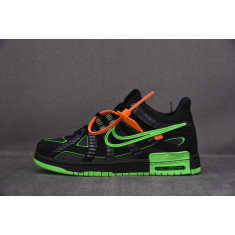 나이키 오프화이트 에어 러버 덩크 그린 스트라이크 CU6015-001