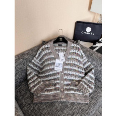 샤넬 스트라이프 가디건