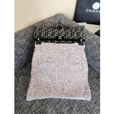 샤넬 니트 스커트