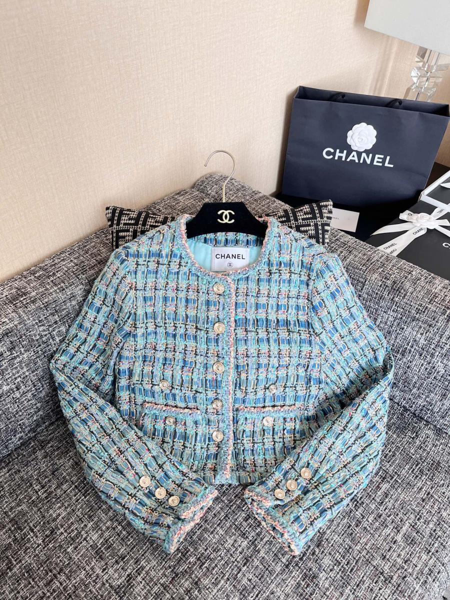 샤넬 트위드 자켓