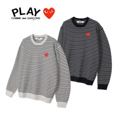 꼼데가르송 워셔블 단가라 니트 2컬러 (국내배송)