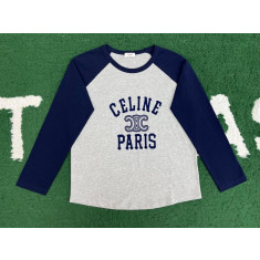 셀린느 파리 긴팔 티셔츠