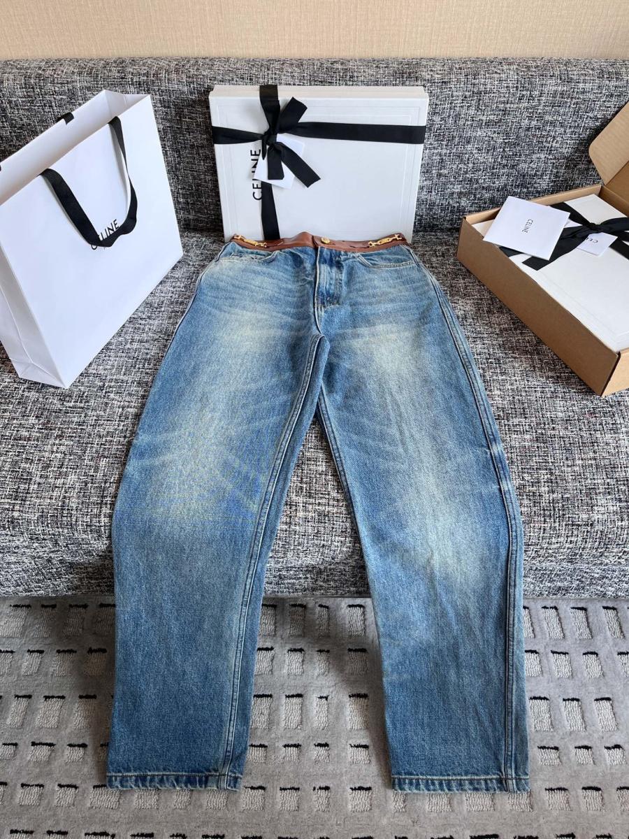 셀린느 마거릿 데님 팬츠