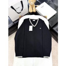 셀린느 트리옹프 브이넥 니트