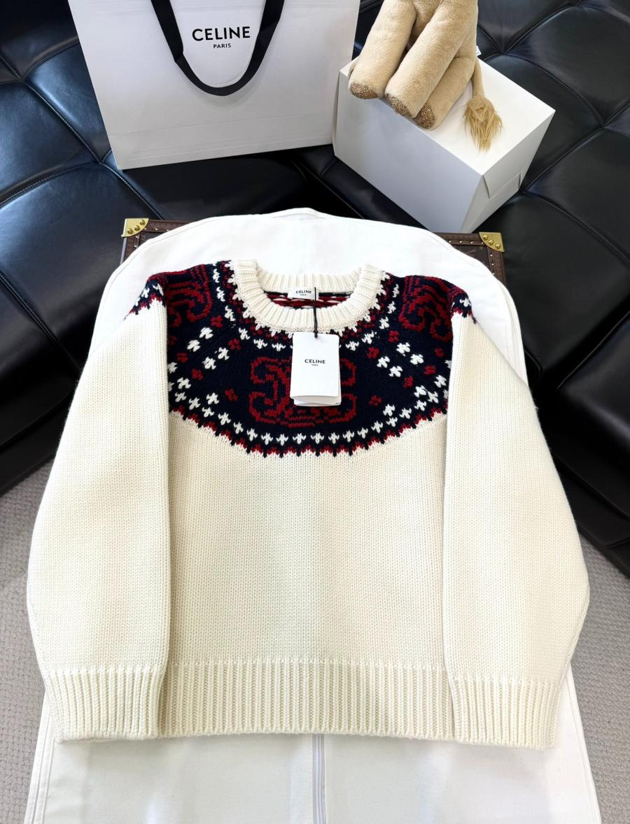 셀린느 트리옹프 니트