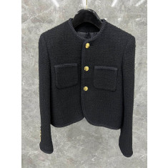 셀린느 샤세르 부클레 트위드 자켓