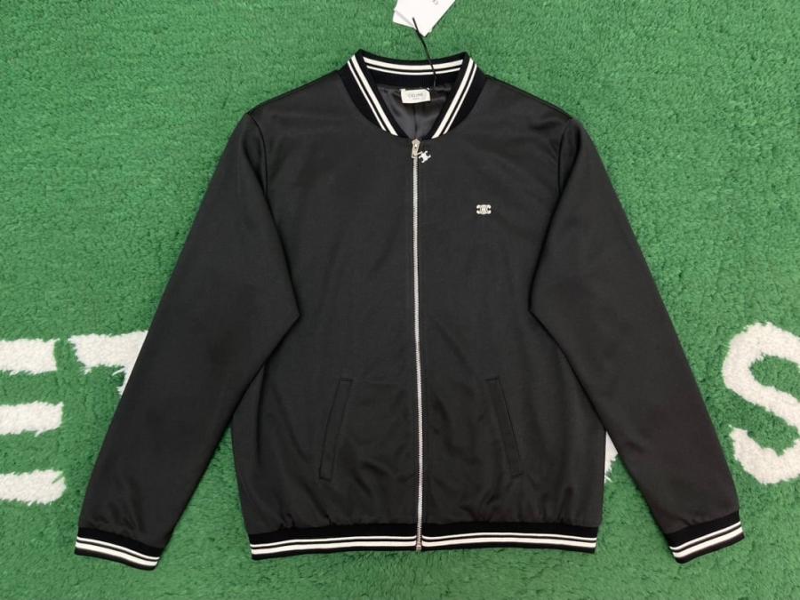 셀린느 트리옹프 지퍼 테디 자켓