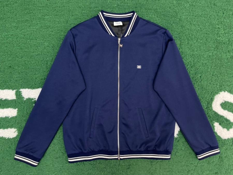 셀린느 트리옹프 지퍼 테디 자켓