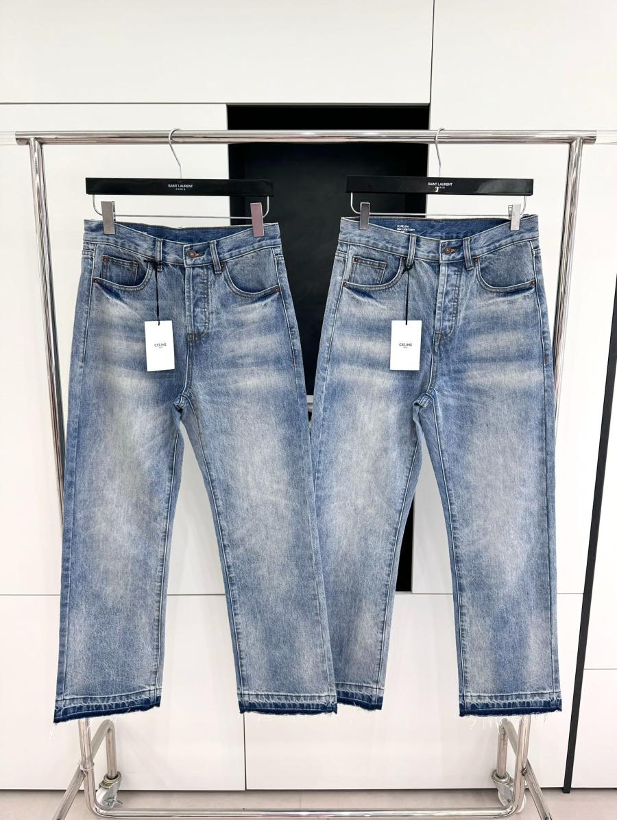 셀린느 웨슬리 데님 팬츠