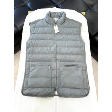 톰브라운 퍼넬 넥 패딩 조끼 2컬러 (남녀공용)