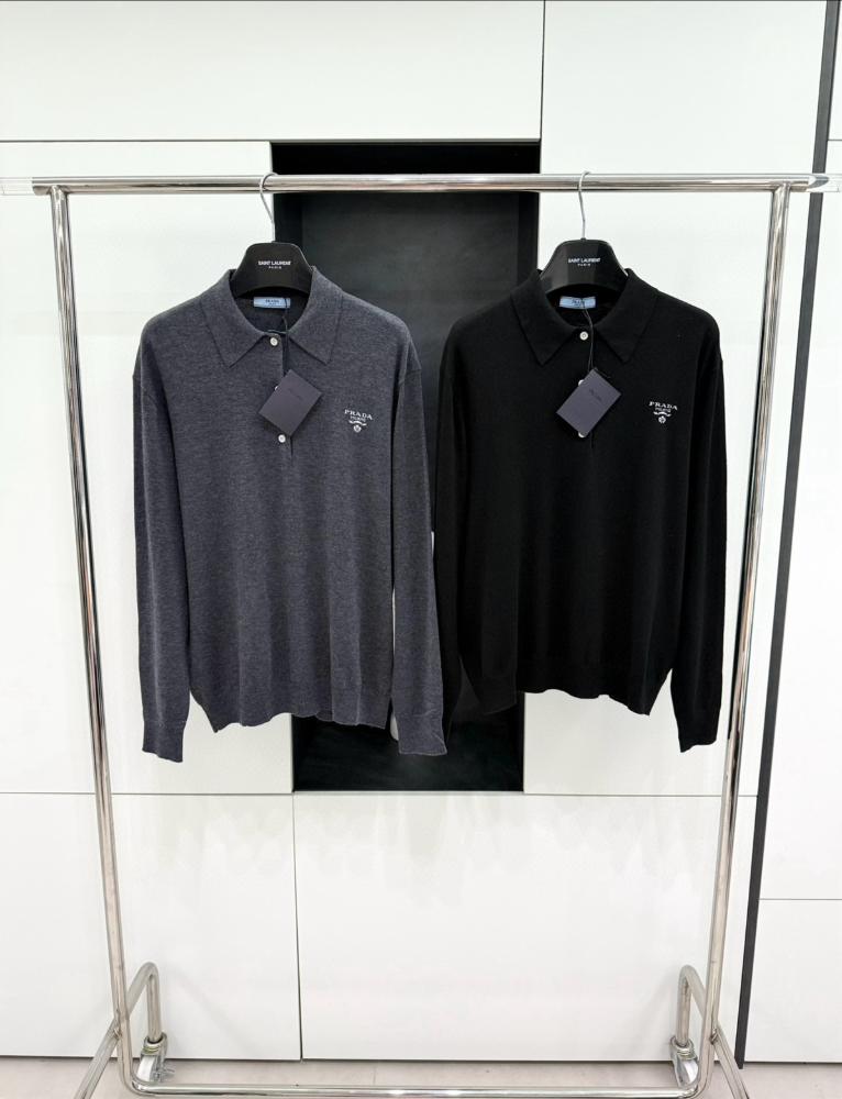 프라다 폴로 니트