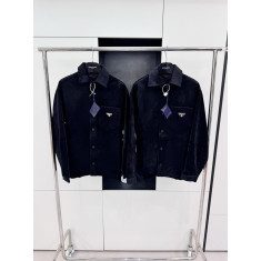 프라다 벨벳 셔츠