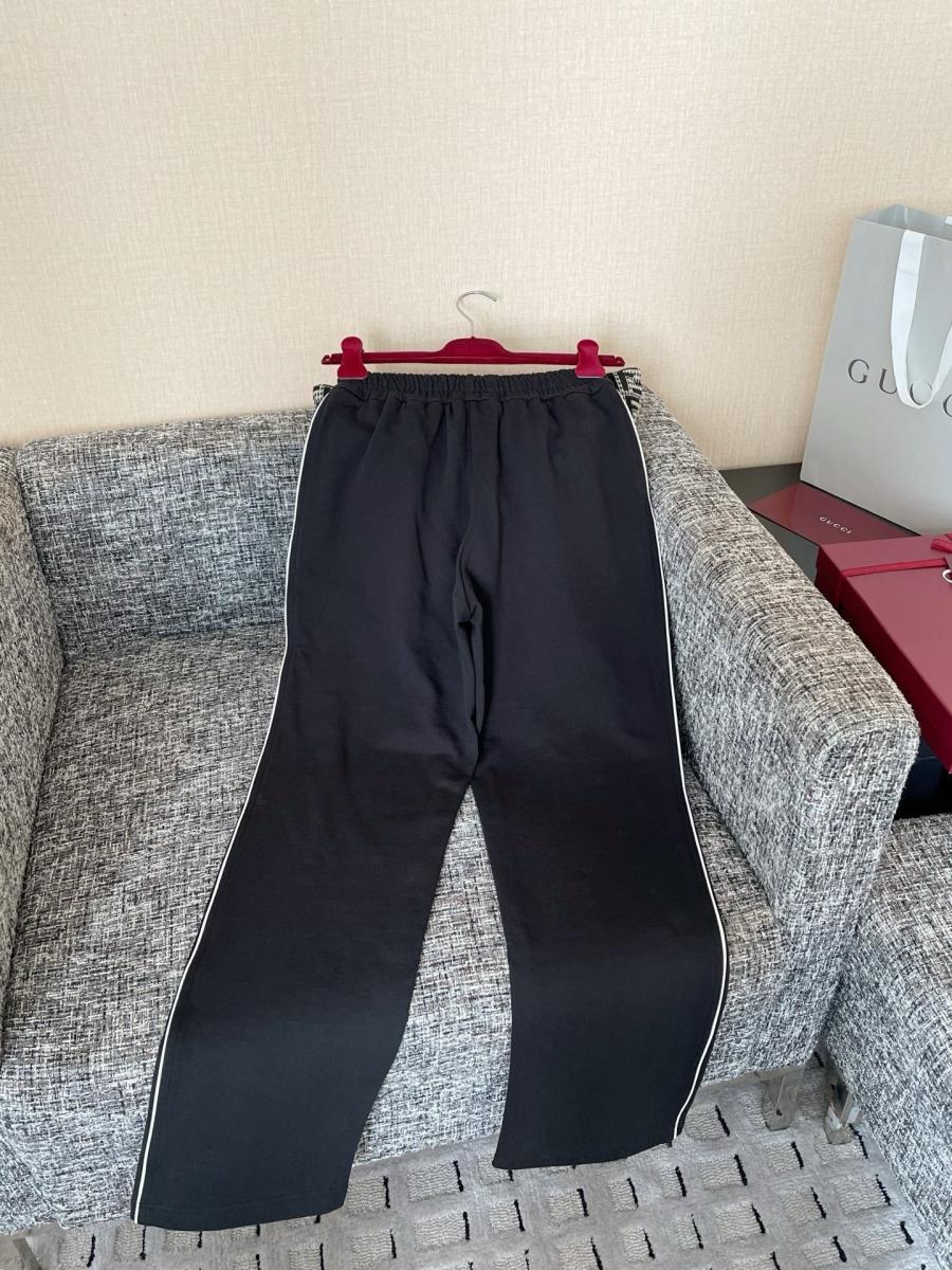 구찌 플리스 팬츠