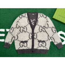 구찌 리버서블 모헤어 가디건