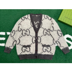 구찌 리버서블 모헤어 가디건