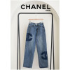 샤넬 빈티지 CC 와이드 데님팬츠 (국내배송)