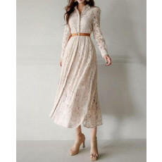 막스마라 레이스 벨트 원피스 (국내배송)