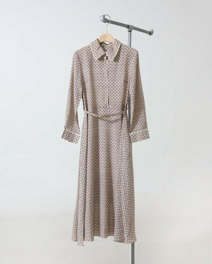 셀린느 로고 패턴 원피스 (국내배송)