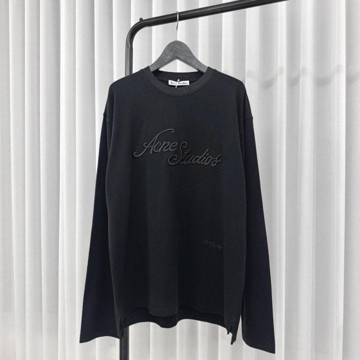 아크네스튜디오 엠보 로고 롱슬리브 티셔츠 (국내배송)