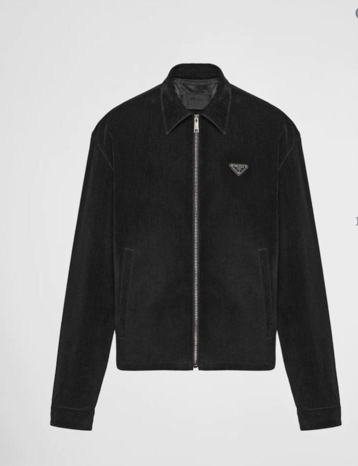 프라다 벨벳 자켓 남녀공용 (국내배송)