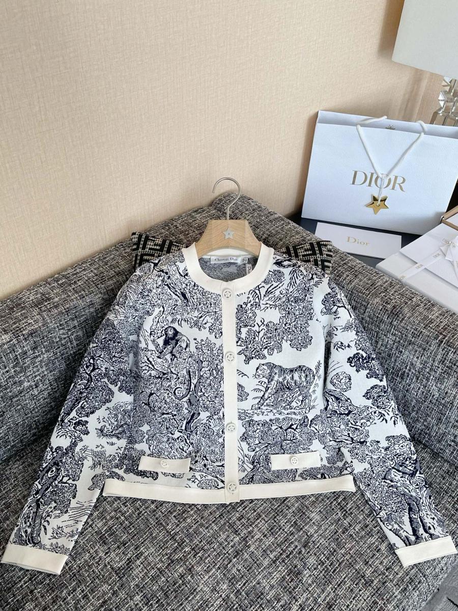 디올 리비에라 크롭 자켓