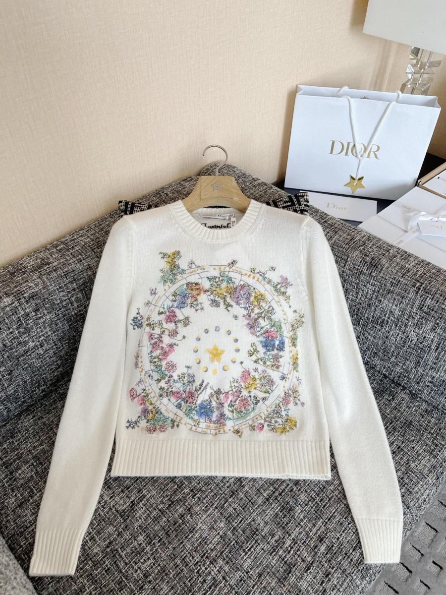 디올 아스트랄 플라워 니트