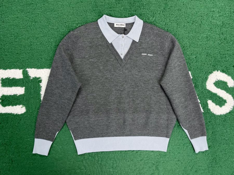 미우미우 폴로 니트