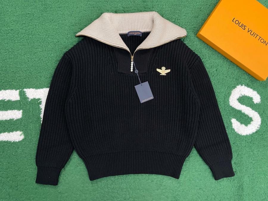 루이비통 청키 하프지퍼 니트 남녀공용