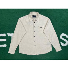 프라다 샴브레이 셔츠 남녀공용