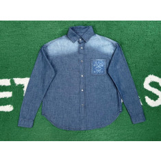 로에베 데님 셔츠 남녀공용