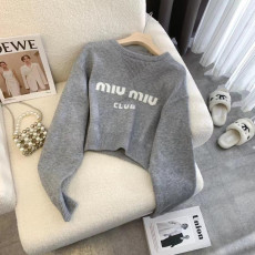 미우미우 크롭 니트 (국내배송)