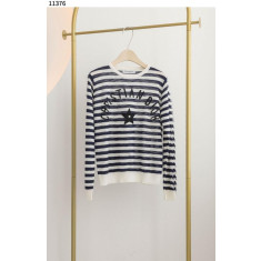 디올 스트라이프 여성 니트 (국내배송)