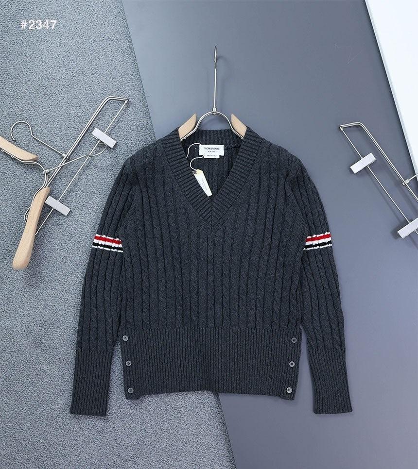 톰브라운 밀라노 암밴드 케이블 니트 (국내배송)