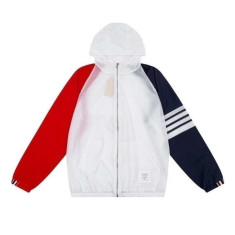 톰브라운 배색 바람막이 남녀공용 (국내배송)