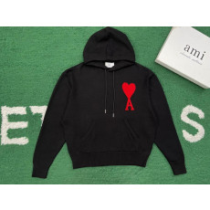 하미 하트 니트 후드티 (남녀공용)