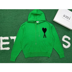 하미 하트 니트 후드티 (남녀공용)