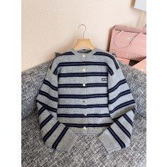 미우미우 셰틀랜드 니트 가디건