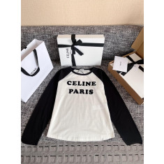 셀린느 파리 긴팔 티셔츠