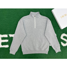 디올 CD 아이콘 하프 지퍼 맨투맨 (남녀공용)