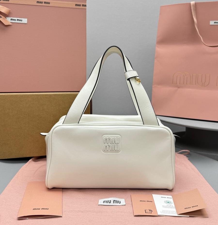 미우미우 트렁크 숄더백