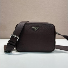 프라다 2VH189 레더 스퀘어 크로스백
