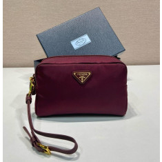 프라다 1NS021 리나일론 스트랩 뷰티 파우치