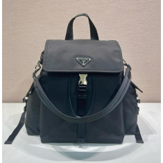 프라다 리나일론 플랩 백팩