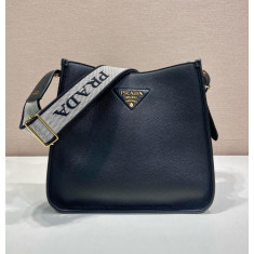 프라다 1BC073 비텔로 다이노 호보 숄더백