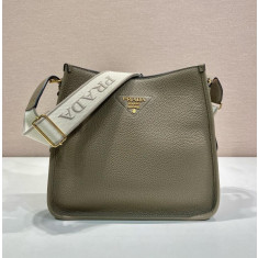 프라다 1BC073 비텔로 다이노 호보 숄더백