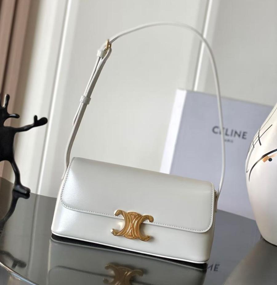 셀린느 트리오페 다이앤 숄더백